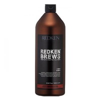 REDKEN Шампунь, Кондиционер и Гель для Душа 3-в-1 Brews