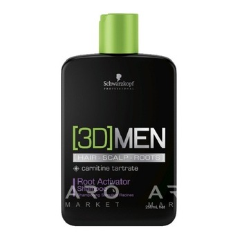 SCHWARZKOPF Шампунь-активатор роста волос 3D Men Root Activator